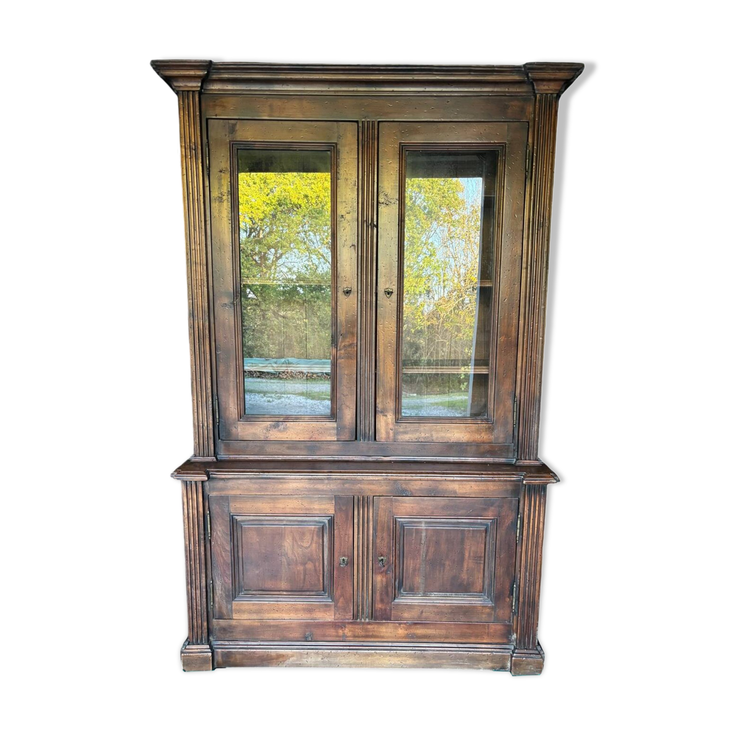 Meuble vitrine bibliothèque