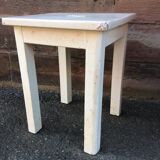 Rustic shabby chic stool 1950