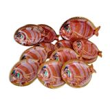 Vintage fish dessert service