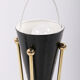Stiffel Table lamps set Rare with original shade, 1950 USA.