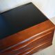 Vintage Scandinavian teak bass row
