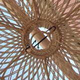 XXL rattan pendant light Natural rattan light