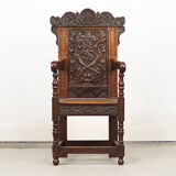 Fauteuil Wainscott anglais du XVIIIe siècle.