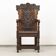 Fauteuil Wainscott anglais du XVIIIe siècle.