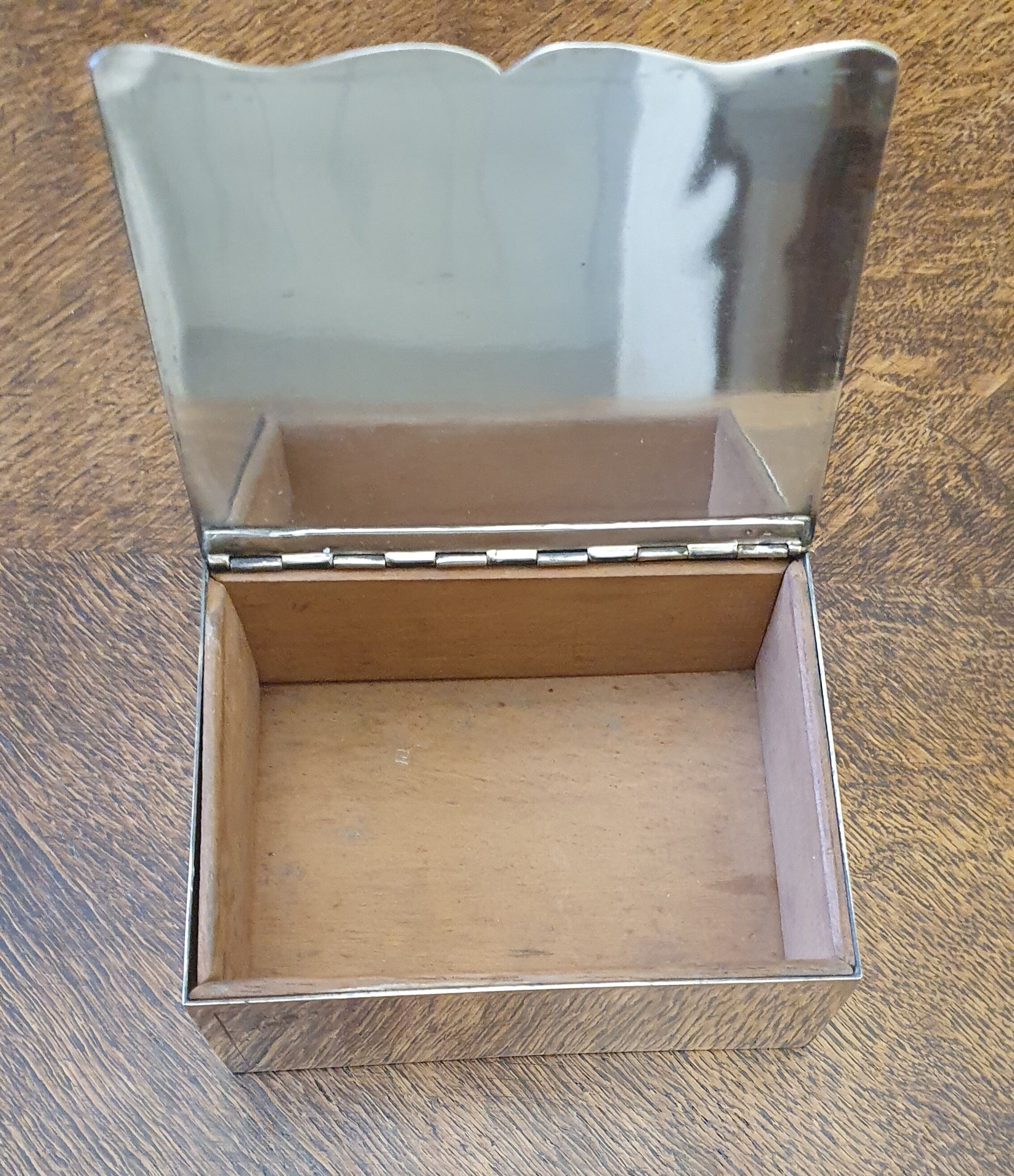Silver plated box