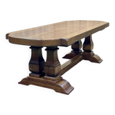 Oak monastery table from the 1980s