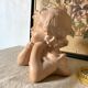 Bust child, pensive girl