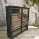 Restored antique display cabinet