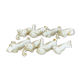 Set of 8 art deco ceramic animal knife holders