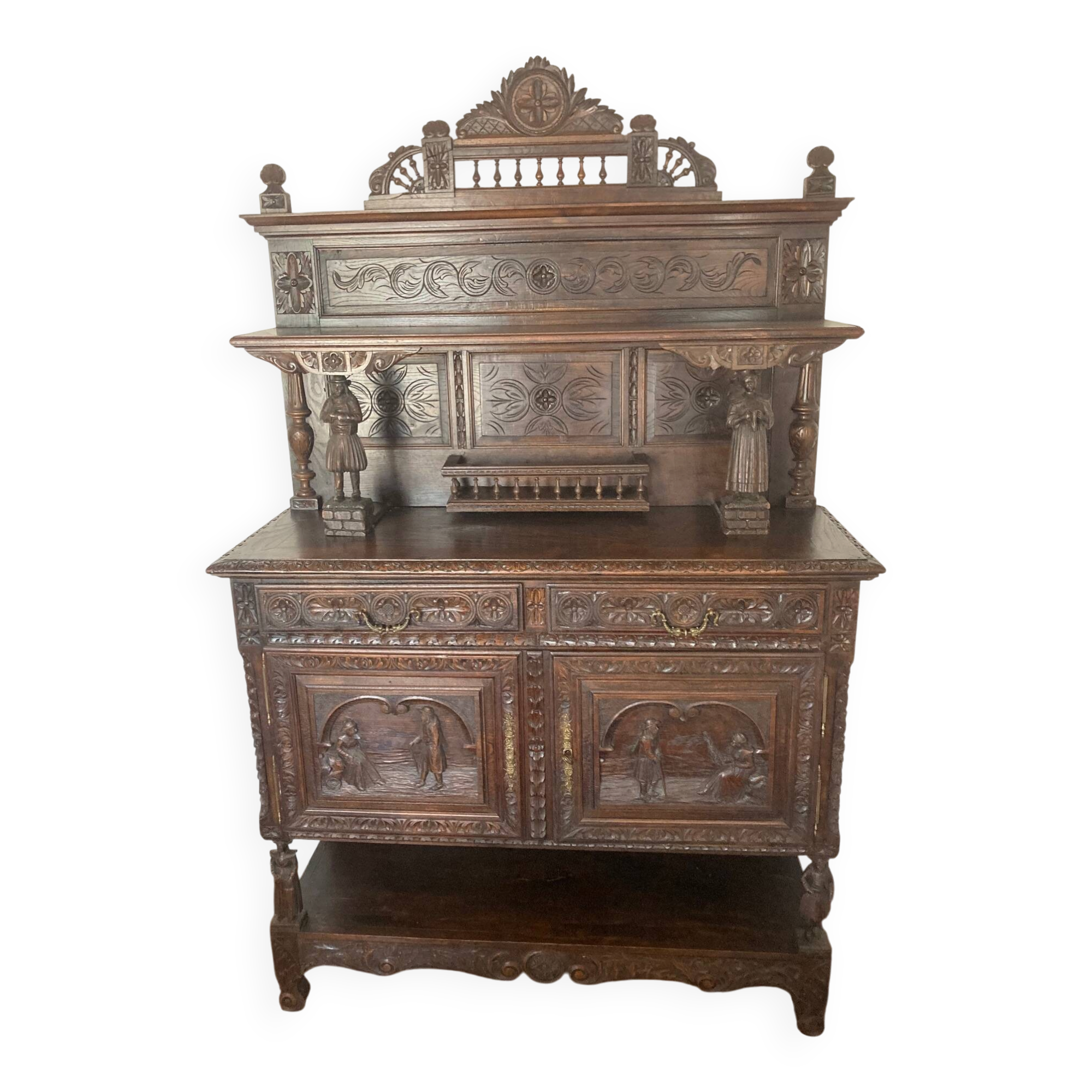 Buffet - Sideboard - Handcrafted Breton furniture in carved solid oak