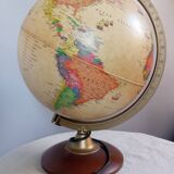 Terrestrial globe old map effect, Technodidattica - Italy
