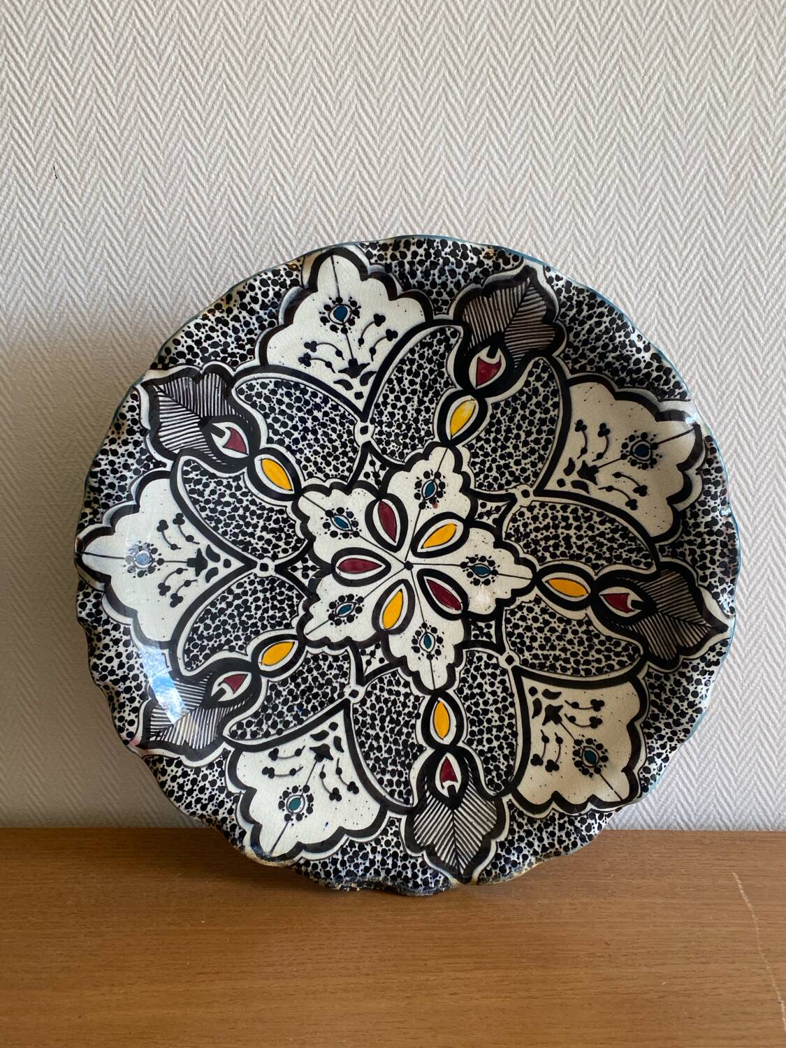 Large Moroccan Safi dish