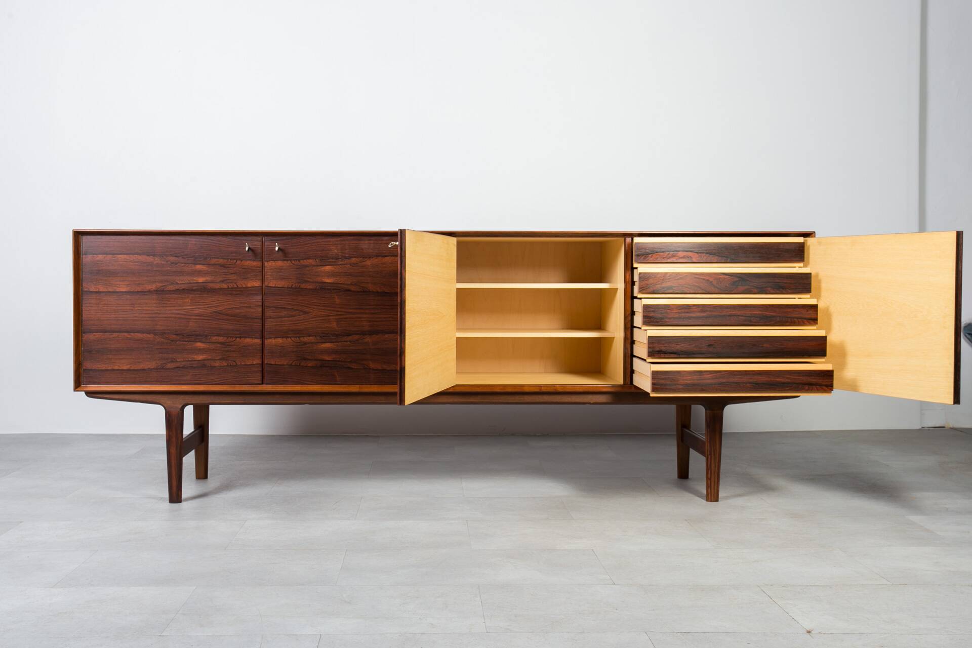 Torbjørn Afdal “Hertug” Sideboard for Bruksbo, Norway, 1960s
