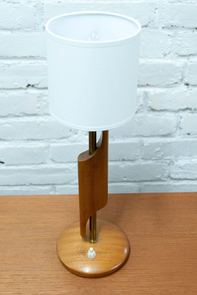 Scandinavian bedside lamp