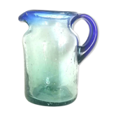 Carafe bubbled glass style Biot