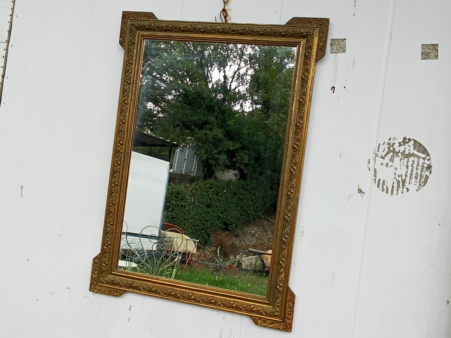 Golden mirror