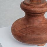 Mid-Century Italian Wooden Table Lamp