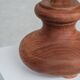 Lampe de Table Mid-Century en Bois, Italie