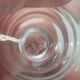 Lot of old small alcohol glasses, Lulli, in Baccarat crystal, signed