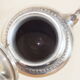 Coffee service 3 pieces old empire style in silver metal