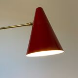 Italian brass floor lamp