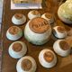 Series of ceramic salad bowls Albert Thiry Vallauris