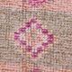 Pink Orange Turkish Runner Rug 100x302Cm