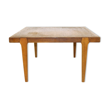 Oak coffee table, Sweden, 1960