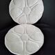 2 Limoges porcelain oyster plates