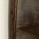 Vitrine murale ancienne en bois