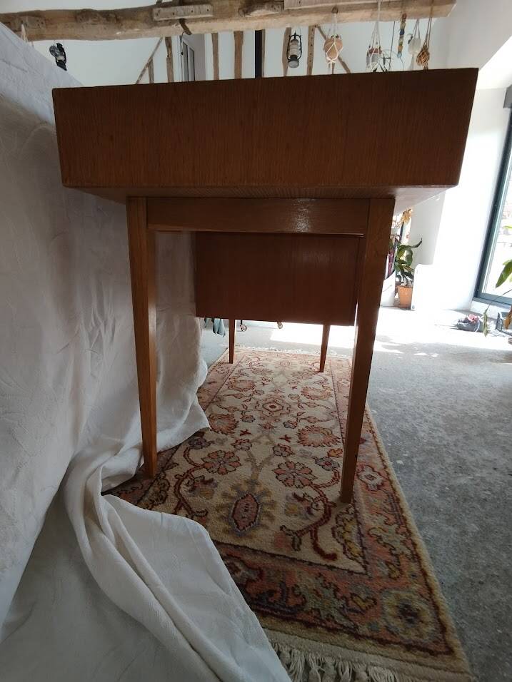 Geometric desk vintage design 1950s