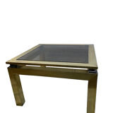 Brass coffee table "Jansen"