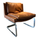 Mid century DS-201 leather armchair by Robert Haussmann for De Sede - Switzerland 1957
