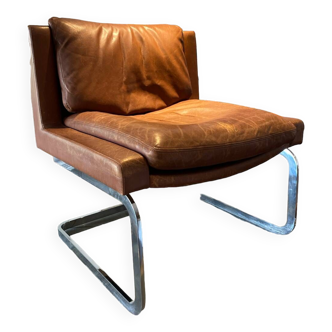 Mid century DS-201 leather armchair by Robert Haussmann for De Sede - Switzerland 1957