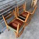 4 Scandinavian style chairs from the 1970s