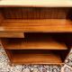 Antique English Chesterfield mahogany bar with bar stools