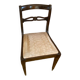 Chaise en acajou style Regency