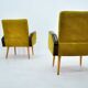 Midcentury Leather Armchairs Designed by Miroslav Navrátil, 1970s