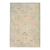 Turkish Vintage Rug, 196x288 Cm