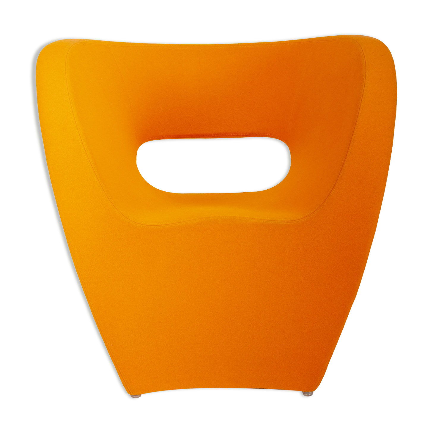 Orange Little Albert Armchair by Ron Arad for Moroso