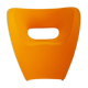 Fauteuil  Orange Little Albert par Ron Arad pour Moroso