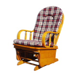 Rocking chair in pine, 1970s