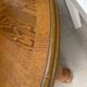 Table ovale vintage en bois