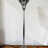 Art Deco lamp in chrome metal