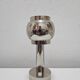 Space Age table lamp in chrome with a swivelling shade, Italy 1970s.