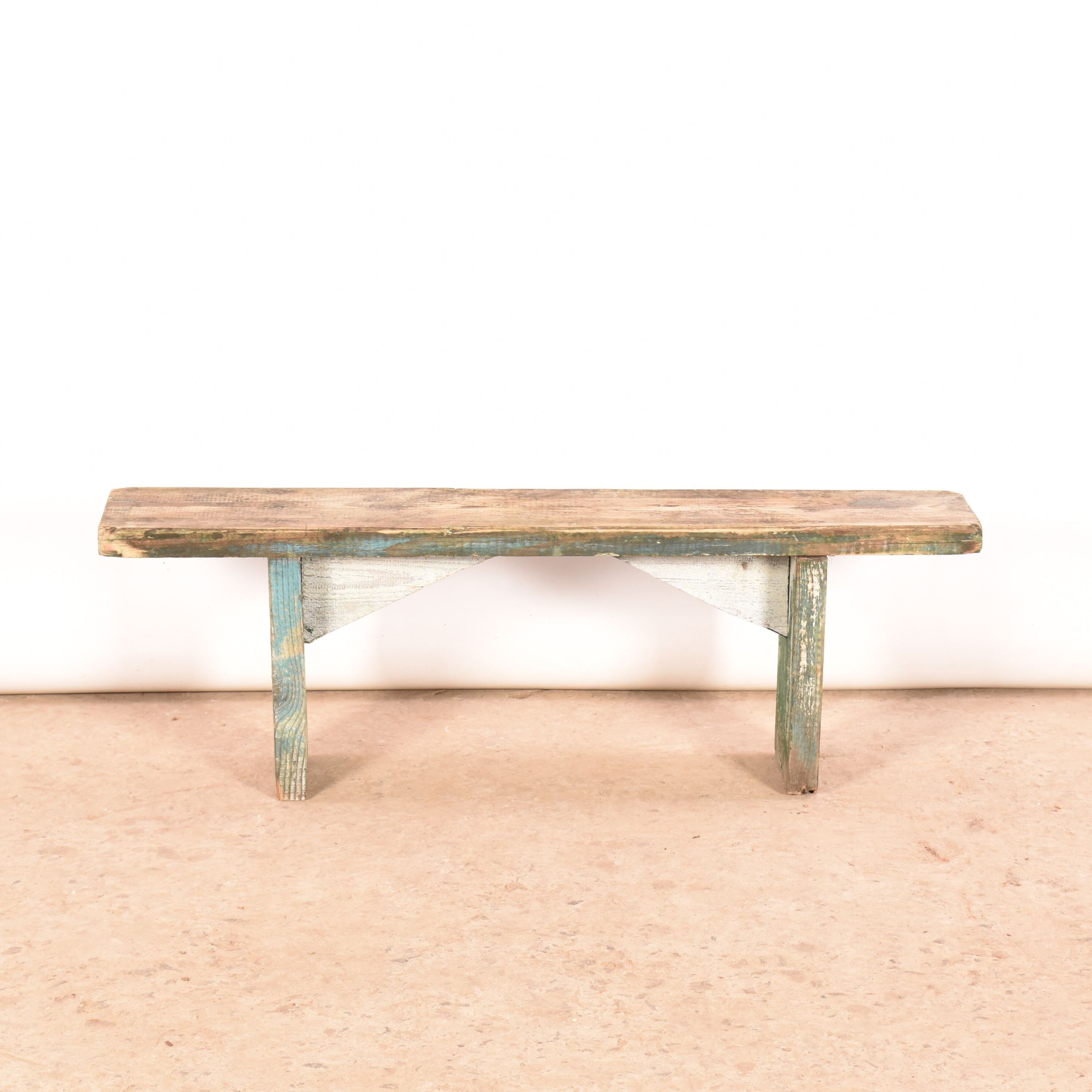 Vintage wooden bench