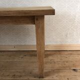 Paire de banc en bois chêne