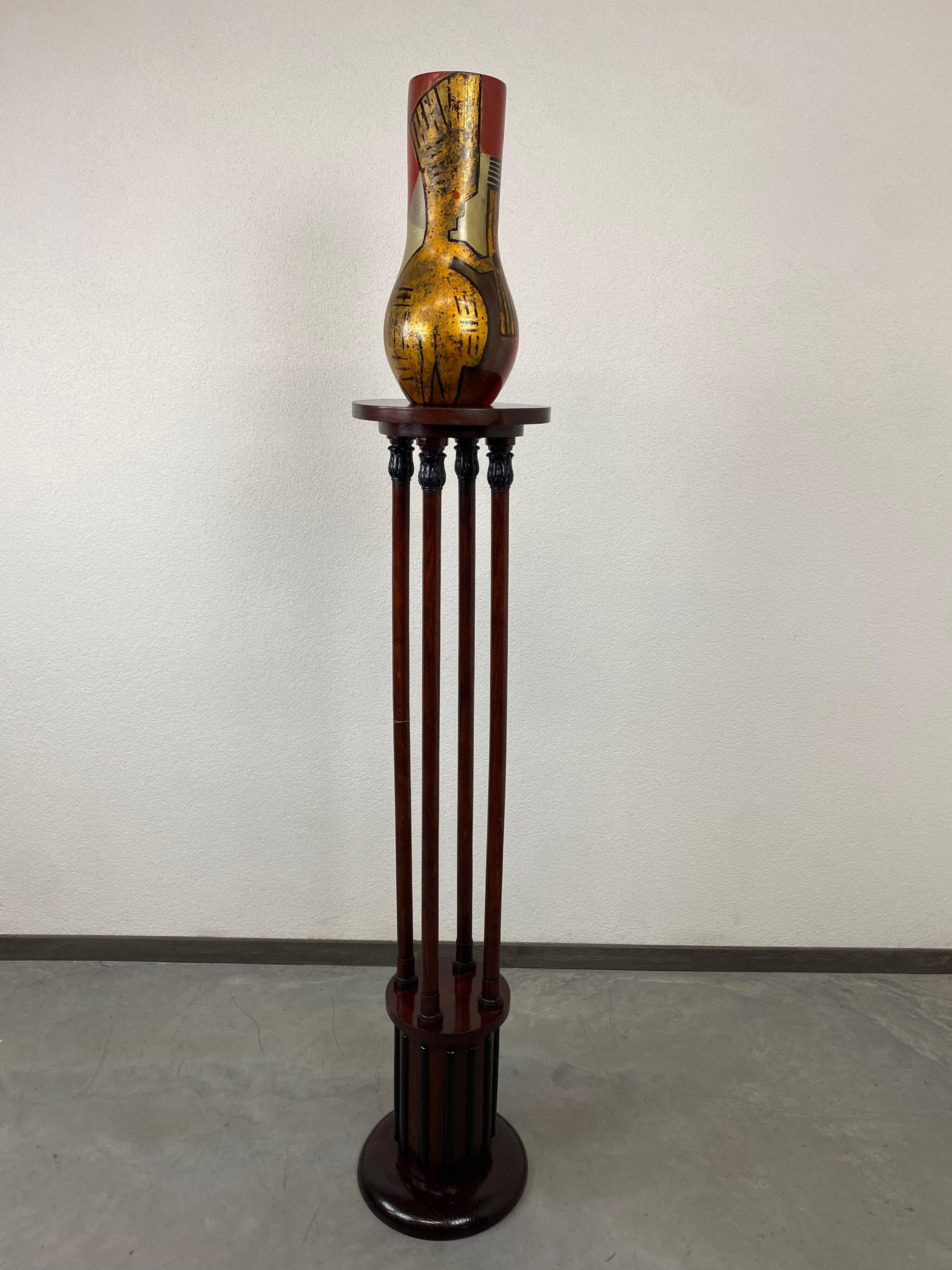 Art Nouveau decorative foot