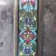 Cloisonné enamel cross holy water font