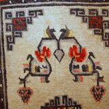 Tapis vintage fait main mongol 90cm x 160cm (1970s)